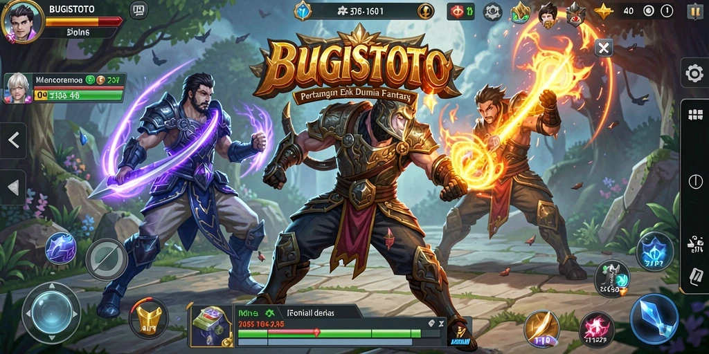 Gameplay seru dalam dunia fantasi yang menakjubkan.