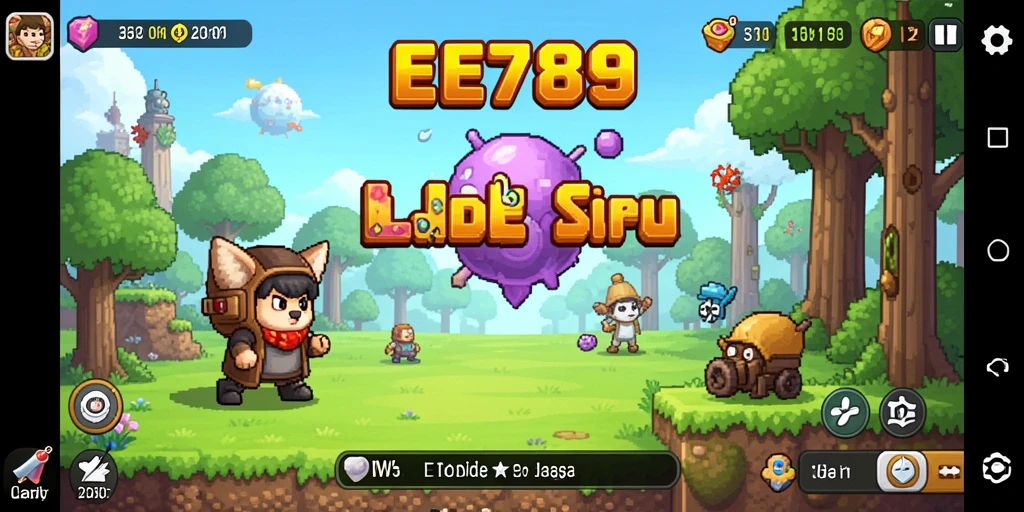 Tampilan screenshot gameplay EE789 yang menampilkan keseruan dalam bermain Idle.