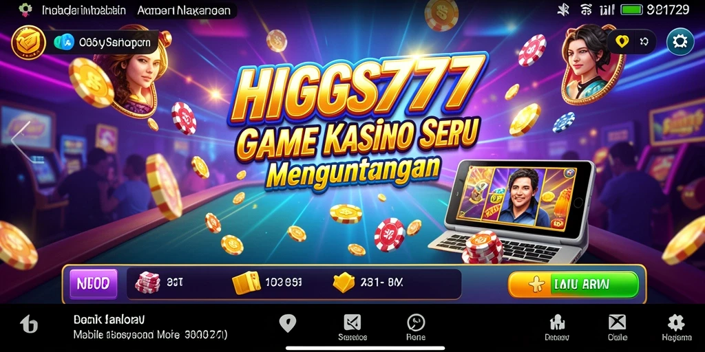 Tampilan gameplay HIGGS777 yang menarik dan penuh keseruan.