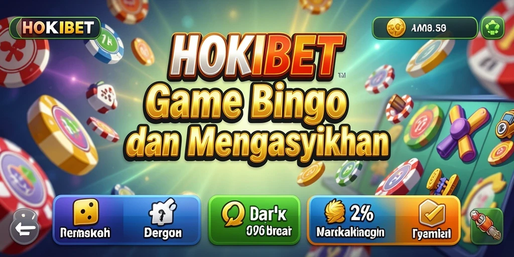 Screenshot gameplay HOKIBET yang menunjukkan keseruan bermain Bingo.