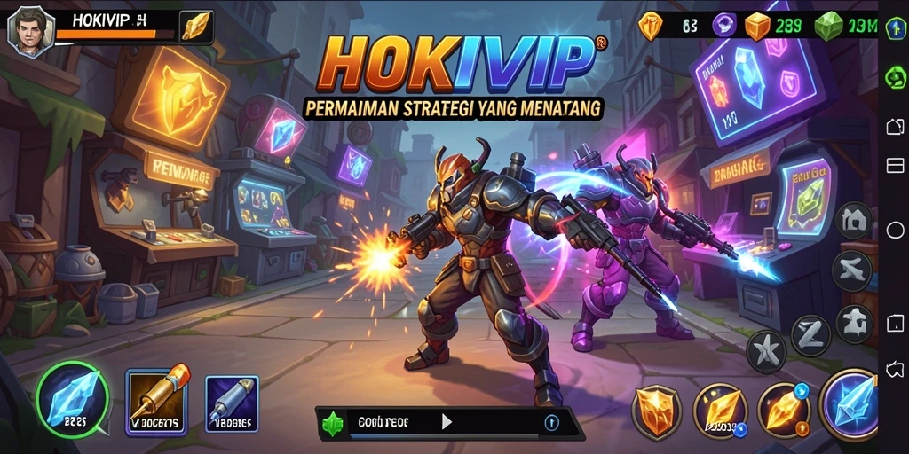 Screenshot gameplay HOKIVIP yang menunjukkan aksi strategi seru.