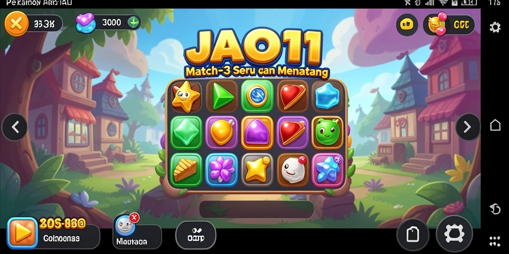 Tampilan gameplay seru dan menantang dari JAGO11.