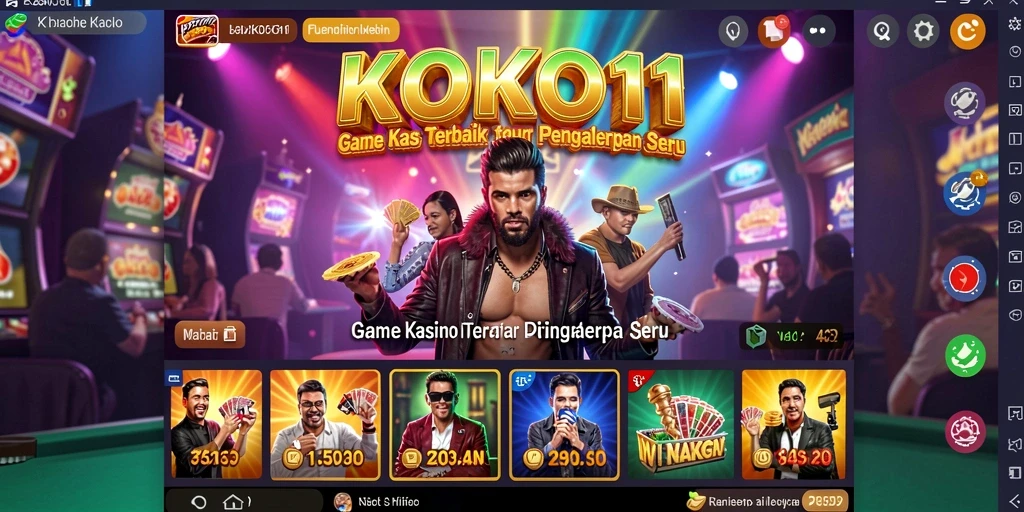 Tampilan menarik dan gameplay yang mengasyikkan di KOKO11.