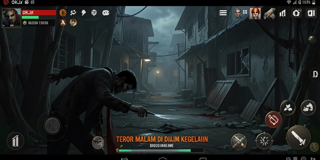 Gameplay OKJK yang menakutkan dengan suasana Horror yang mencekam.