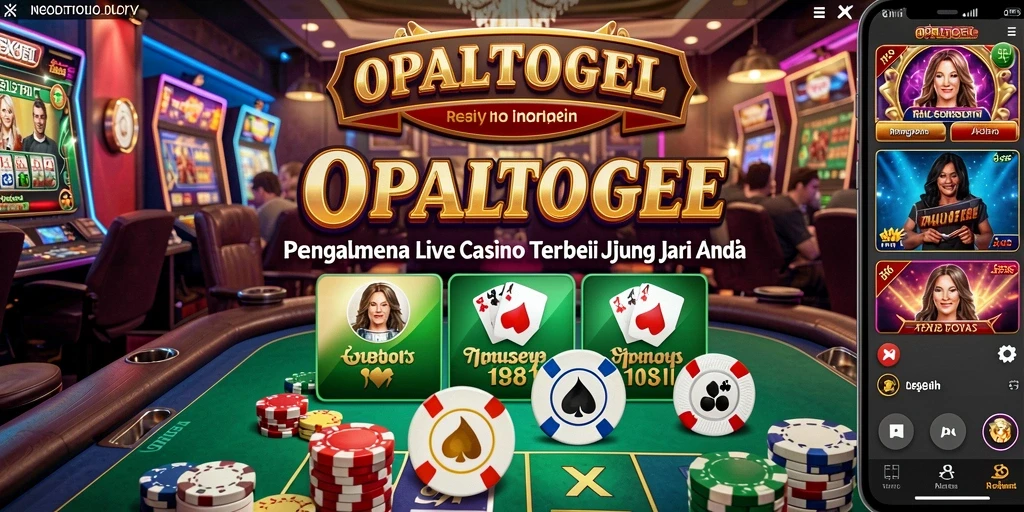 Tampilan gameplay Live Casino di OPALTOGEL yang menegangkan.