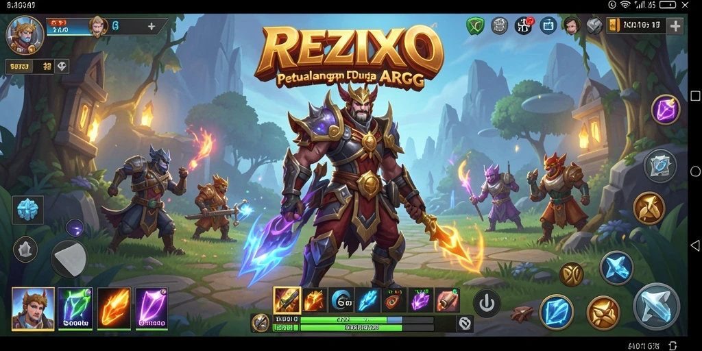 Tampilan menakjubkan dari gameplay ARPG yang mendebarkan.