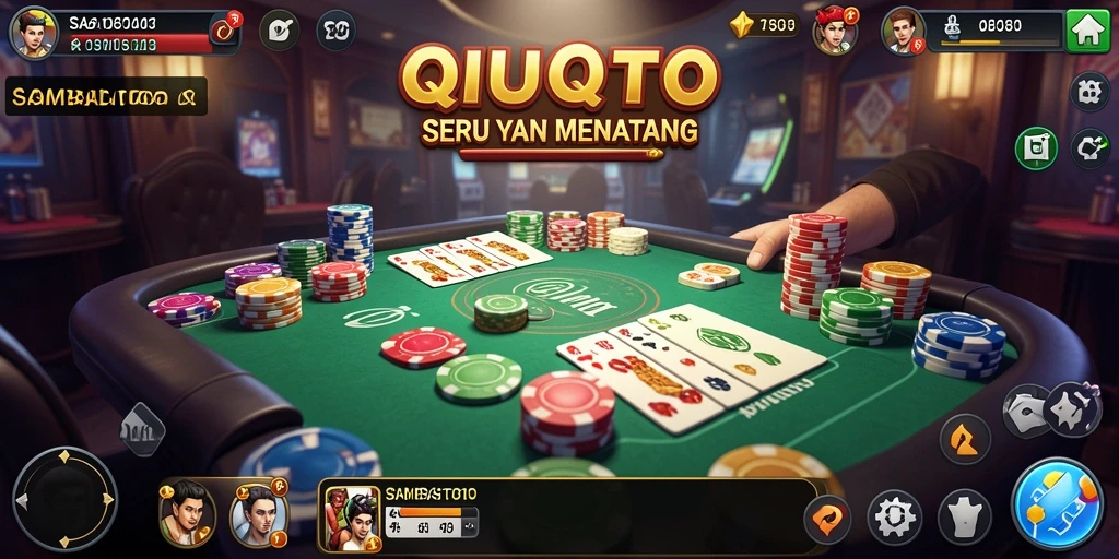 Tampilan gameplay QiuQiu dari SAMBALTOTO yang menarik.