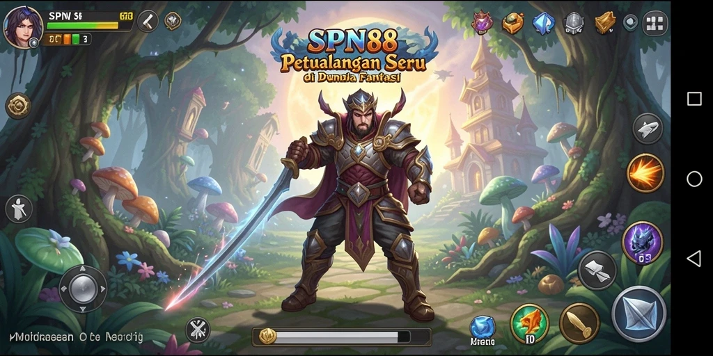 Gameplay SPN88 yang mengajak petualangan di dunia fantasi.