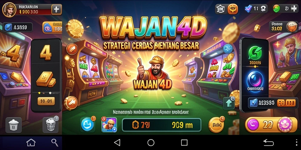 Screenshot WAJAN4D menampilkan aksi seru dan strategi cerdas.