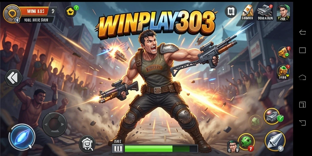 Tampilan memukau gameplay Action di WINPLAY303.