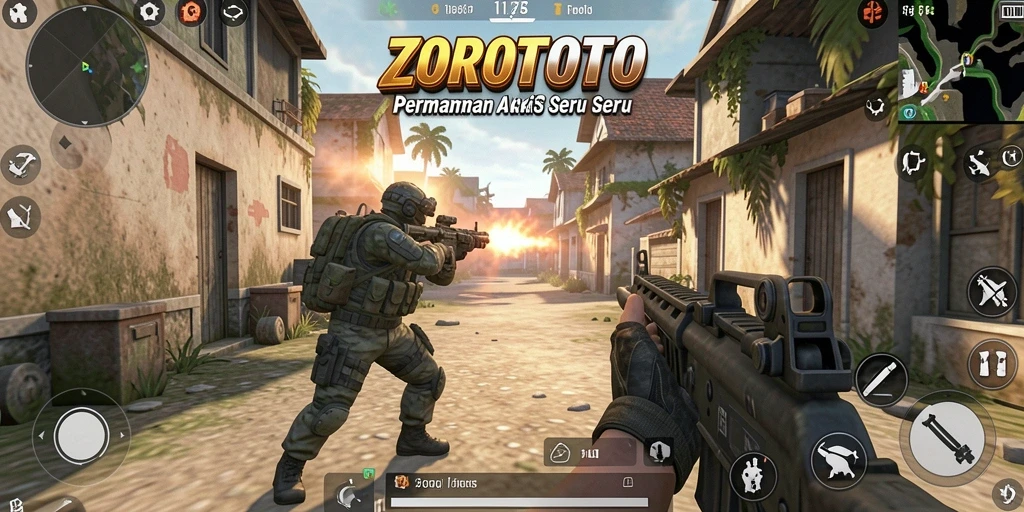 Gameplay mendebarkan di ZOROTOTO, penuh aksi dan tantangan.